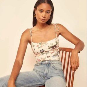 Reformation Lupe Top - Rainforest